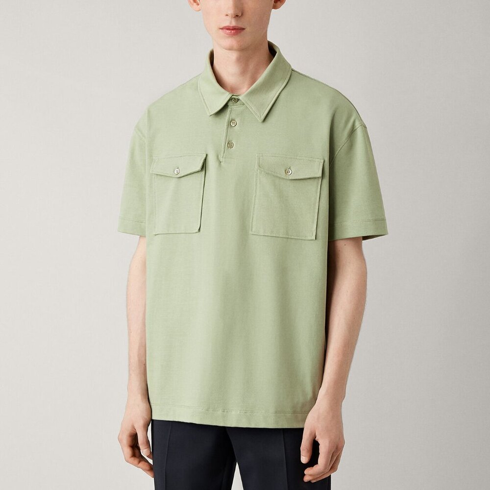 BNWT SS20 JOSEPH POLO TEE HEAVY JERSEY S